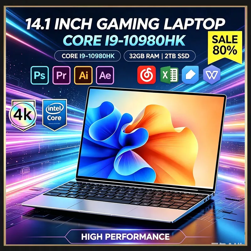 Ddr4 Ram - Laptop Ultra Sottile 14.1 Intel Core