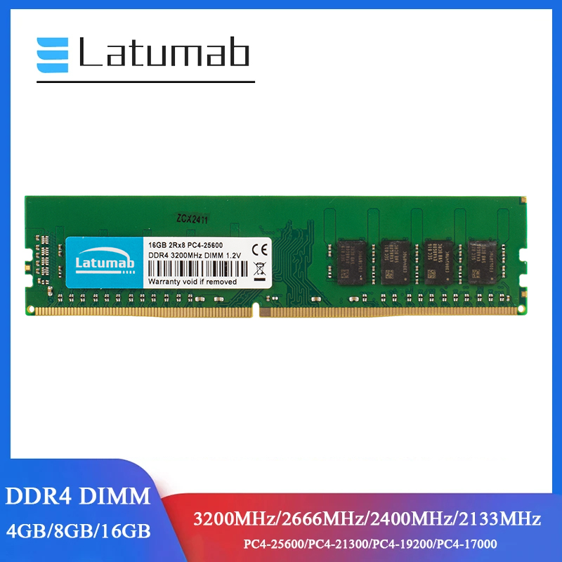 Ddr4 2400Mhz - Latumab RAM DDR4 Memoria desktop 2666