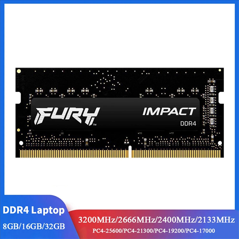 Ram Memory Module - DDR4 FURY Impact RAM 16GB 8GB