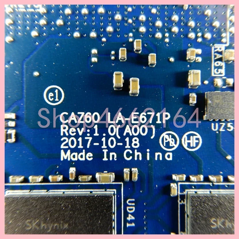 LA-E671P Con i5-8250U i7-8550U - Ddr4 8Gb recensione e prezzo