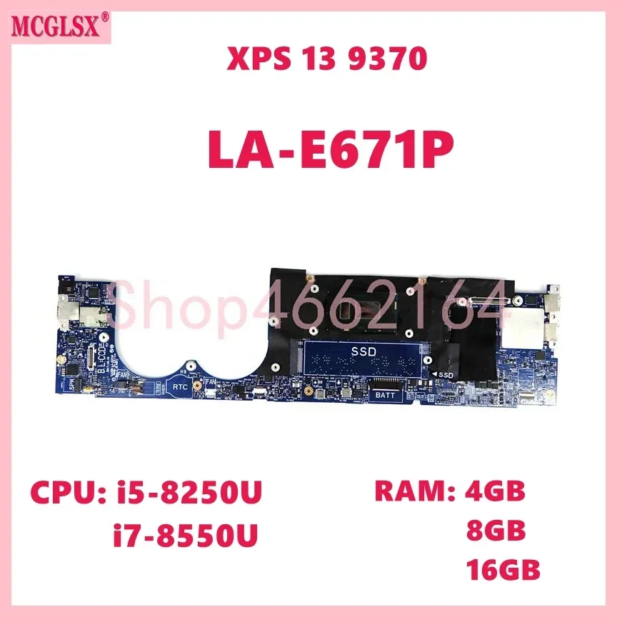 LA-E671P Con i5-8250U i7-8550U - Ddr4 8Gb recensione e prezzo