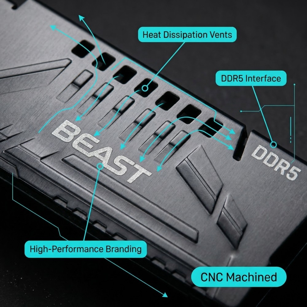 TISHRIC 10 Pezzi Dissipatore d - Ddr2 Ram recensione e prezzo