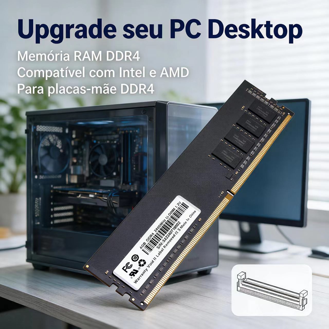 RAM DDR4 4GB 8GB 2400MHz Memor - Ram Memory Module recensione e prezzo