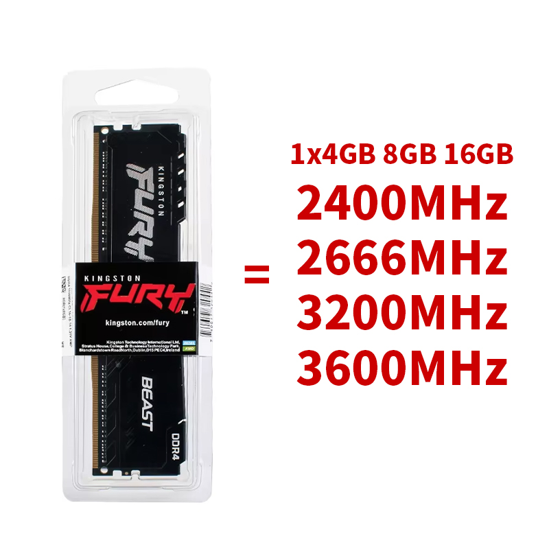 RAM DDR4 Kingston BEAST 3200MH - Ddr4 2400Mhz recensione e prezzo