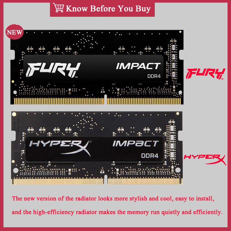 DDR4 FURY Impact RAM 16GB 8GB  - Ram Memory Module recensione e prezzo